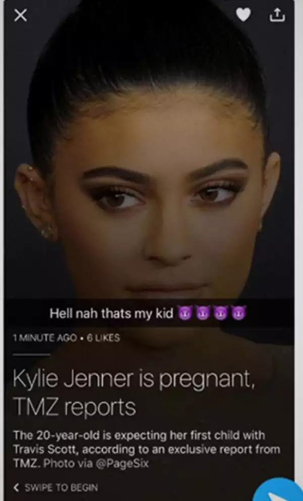 tyga comenta sobre kylie