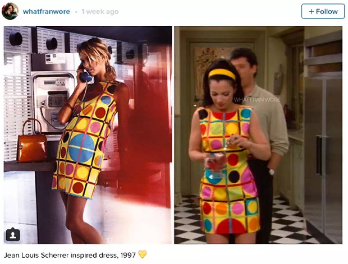 `La nana Fine`era conocida por usar ropa muy excéntrica.