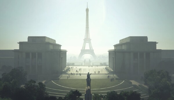 One Line Eiffel