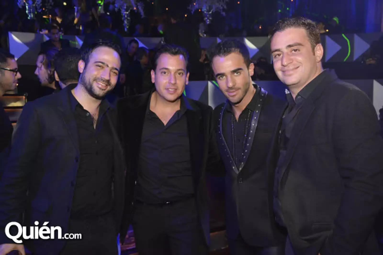 Isaac Smeke,Roberto Charua,Alfonso Helfon y Joe Said