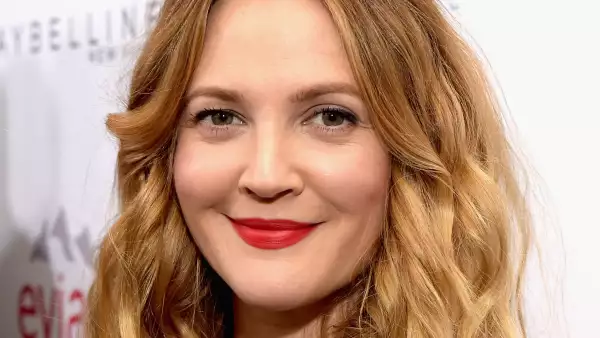 Drew Barrymore antes de perder peso.
