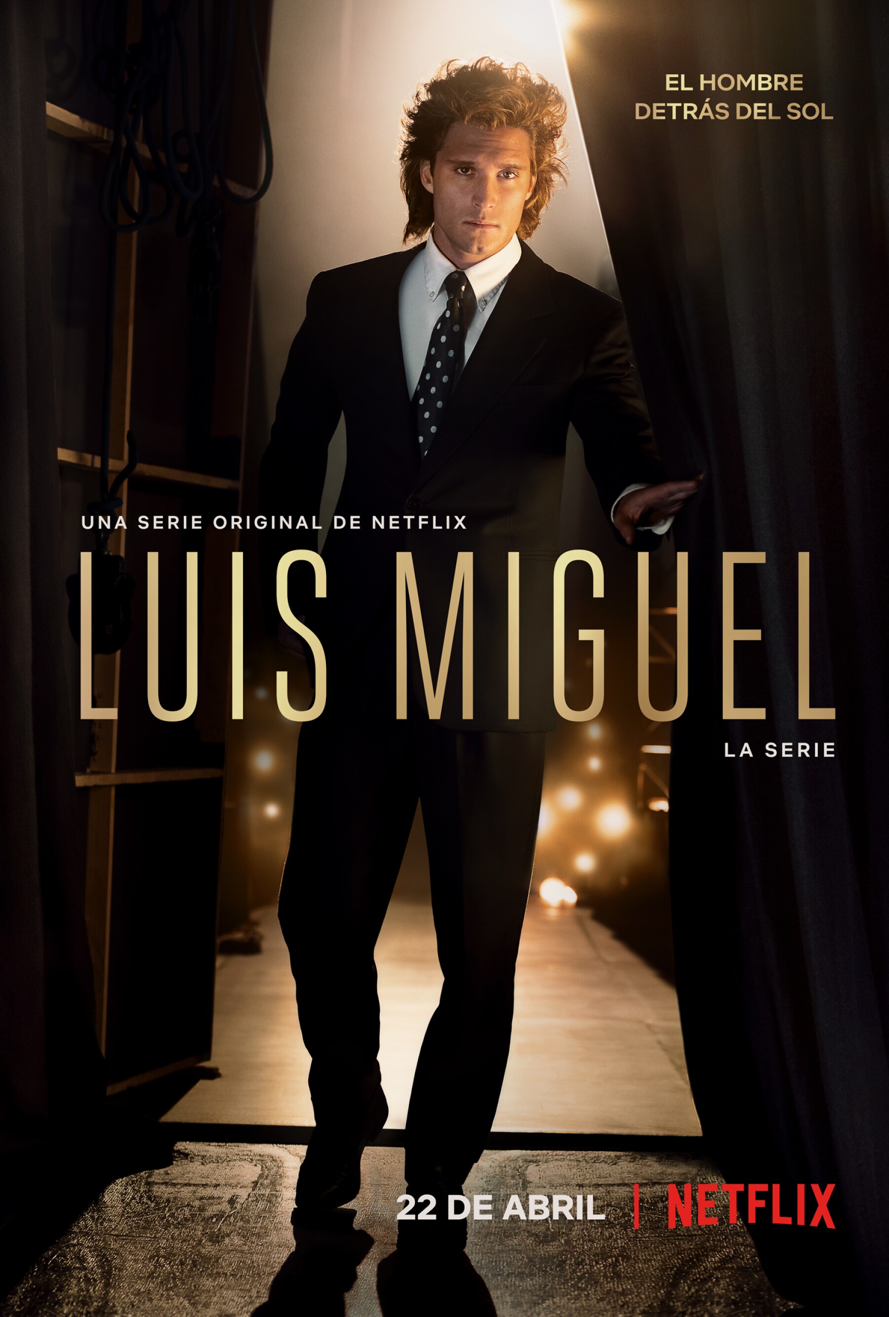 Netflix promociona la serie “Luis Miguel”