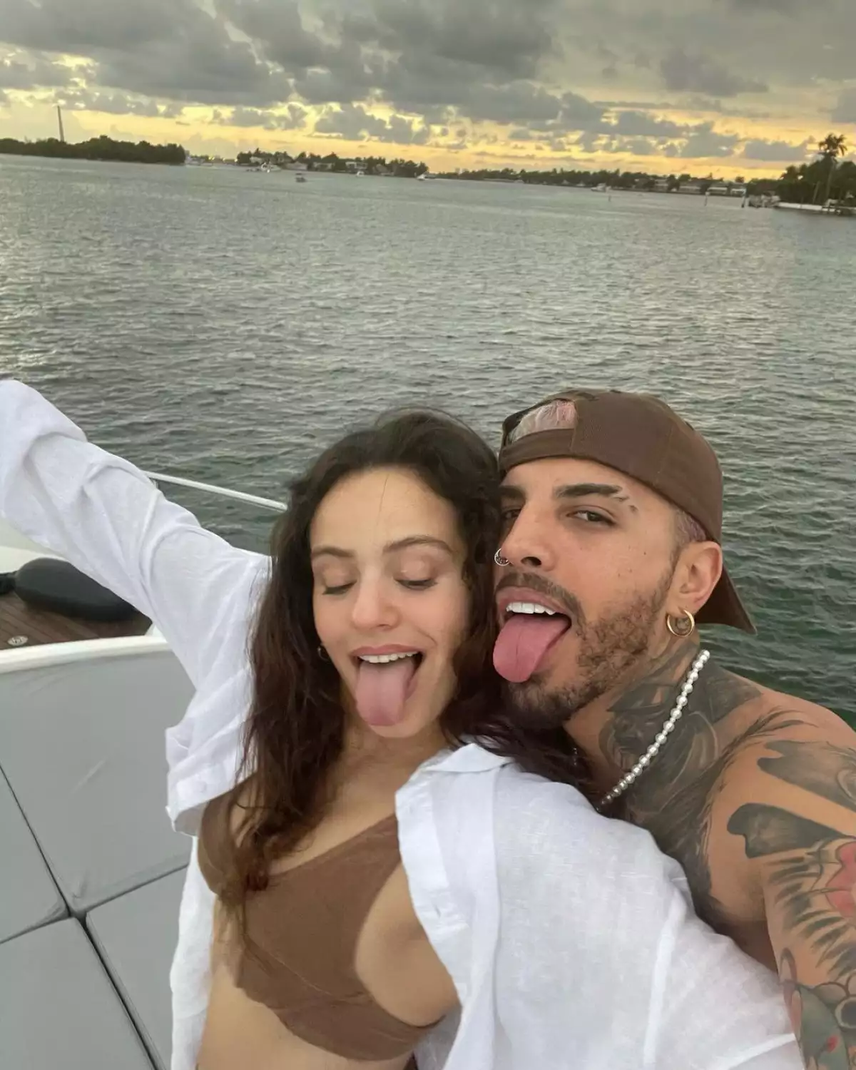 Rosalía y Rauw Alejandro.