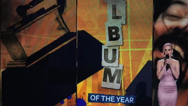 Katy Perry anuncia los nominados al mejor disco del año