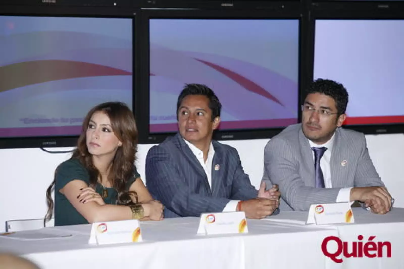 Claudia Lizaldi, Fernando Platas, Victor Estrada