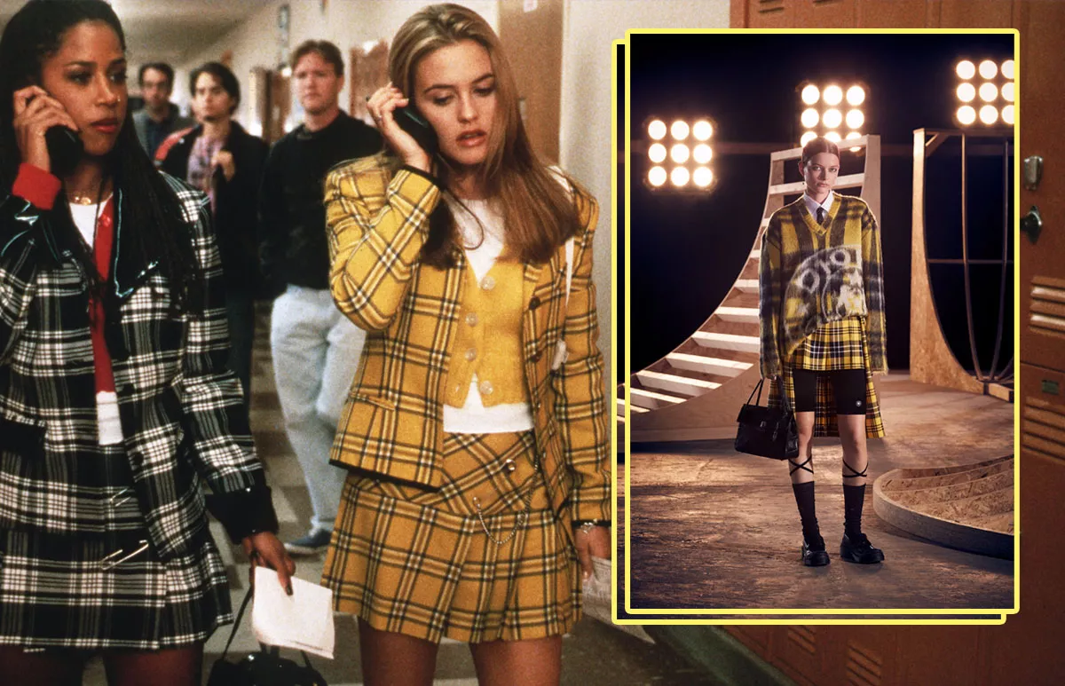 dior pre-fall 2022 cher clueless