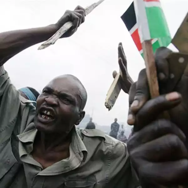 Un fotógrafo de la agencia de noticias AFP, Roberto Schmidt, consiguió el segundo lugar en la categoría de “Historias Noticiosas” con esta imagen tomada en Nairobi, Kenya.