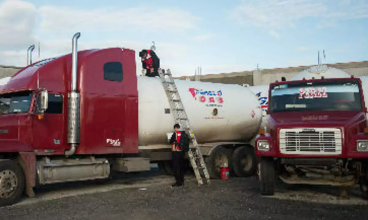 cami�n de gas LP