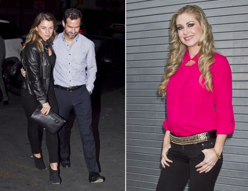 Ludwika Paleta, Emiliano Salinas e Ingrid Martz asistieron a la función.