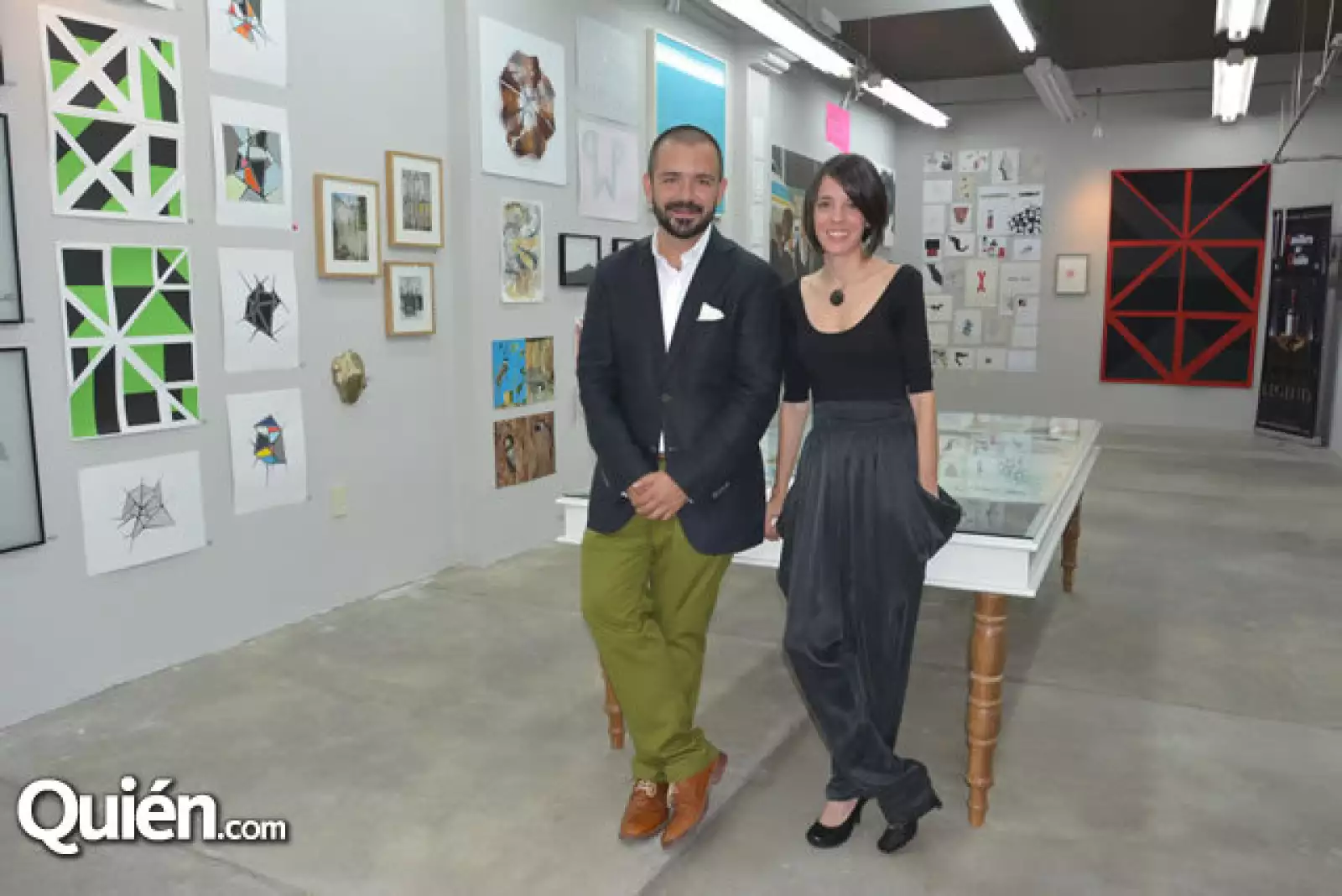 Alejandro Serratos y Adriana Torres