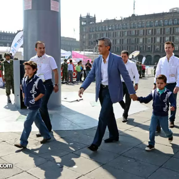 Miguel Jr., Miguel y Leonardo Mancera