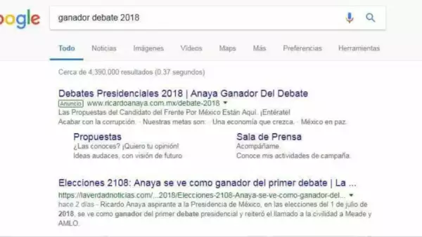 ¿Gana cuatro días antes del debate?