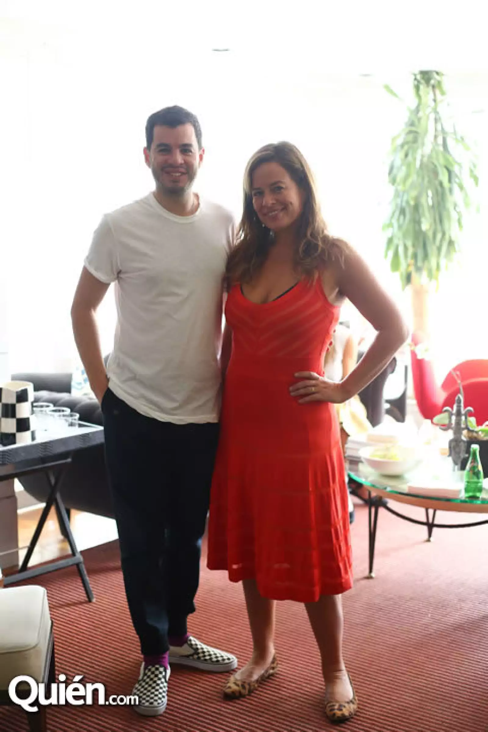 Rodrigo Peñafiel y Jade Jagger