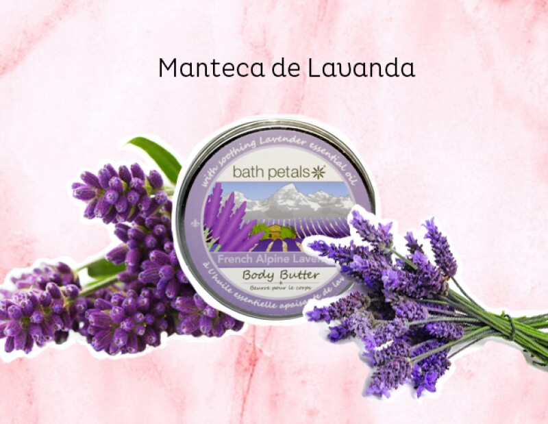 Te vas a enamorar de la matneca de lavanda de Bath Petals.