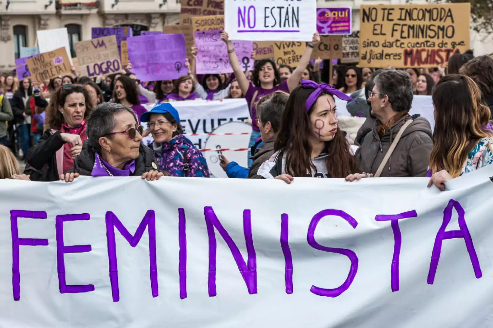 International Women's Day Demostration In Santander