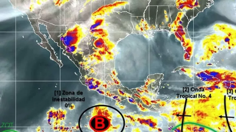 mapa del smn 17 de junio