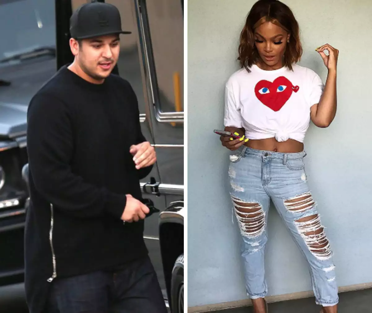 Rob Kardashian, Mehgan James