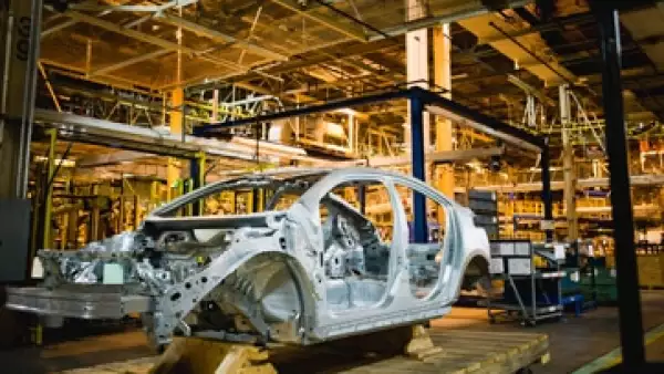 Linea de produccion automotriz