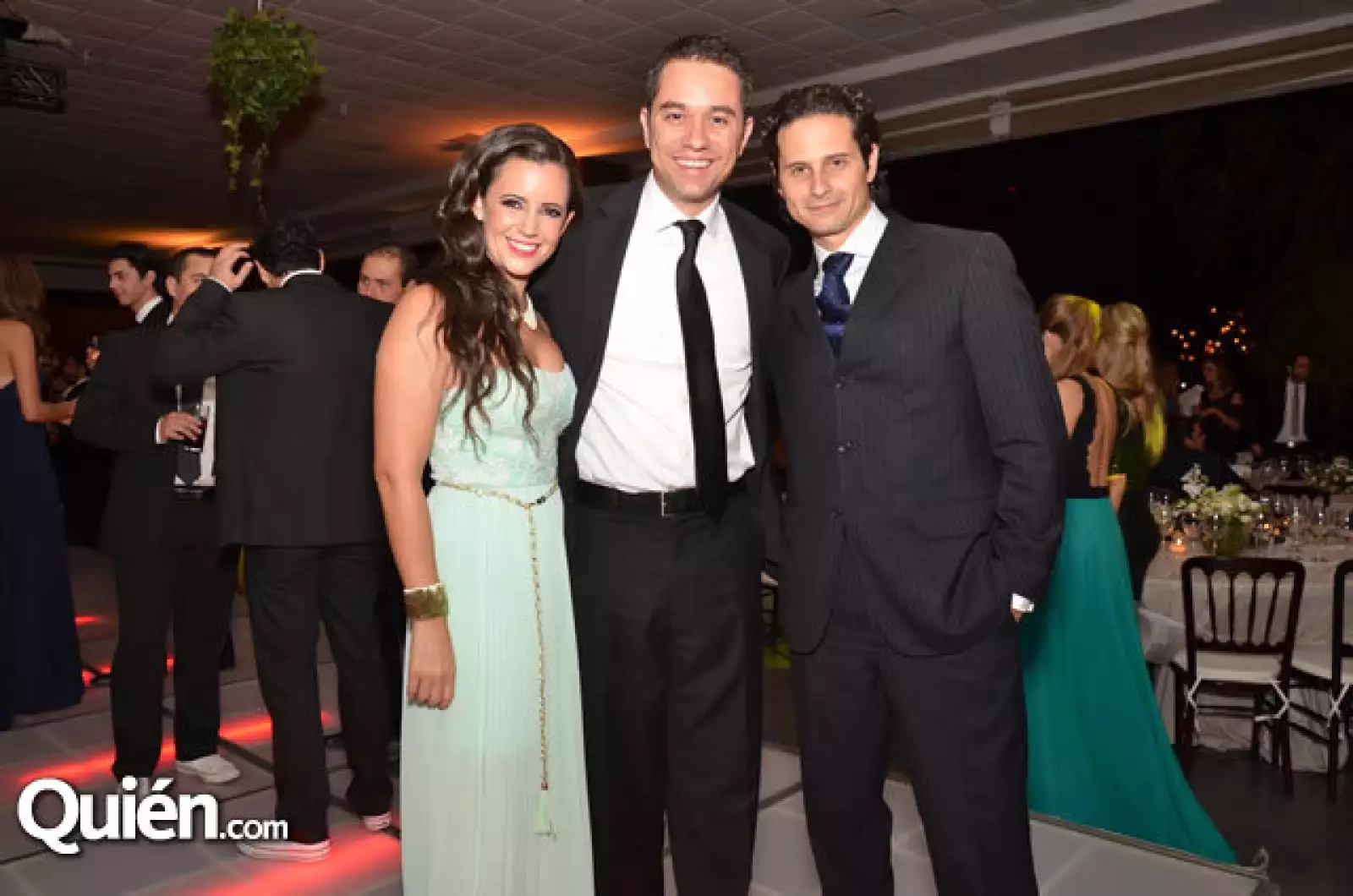 Nena Monraz, Víctor Vuilleumier y Carlos Gudiño