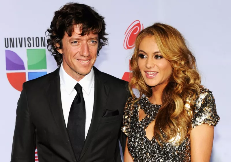 Nicolás Vallejo-Nágera y Paulina Rubio