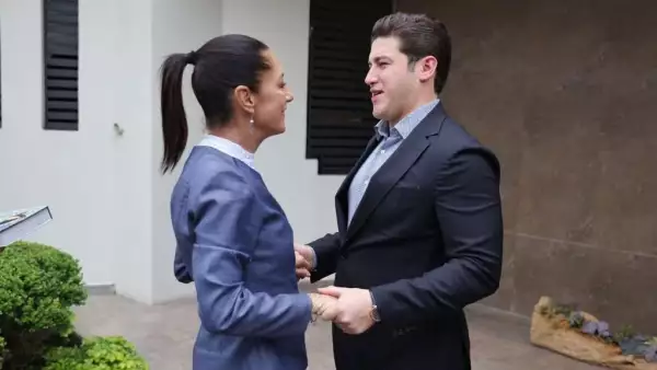 Claudia Sheinbaum y Samuel García