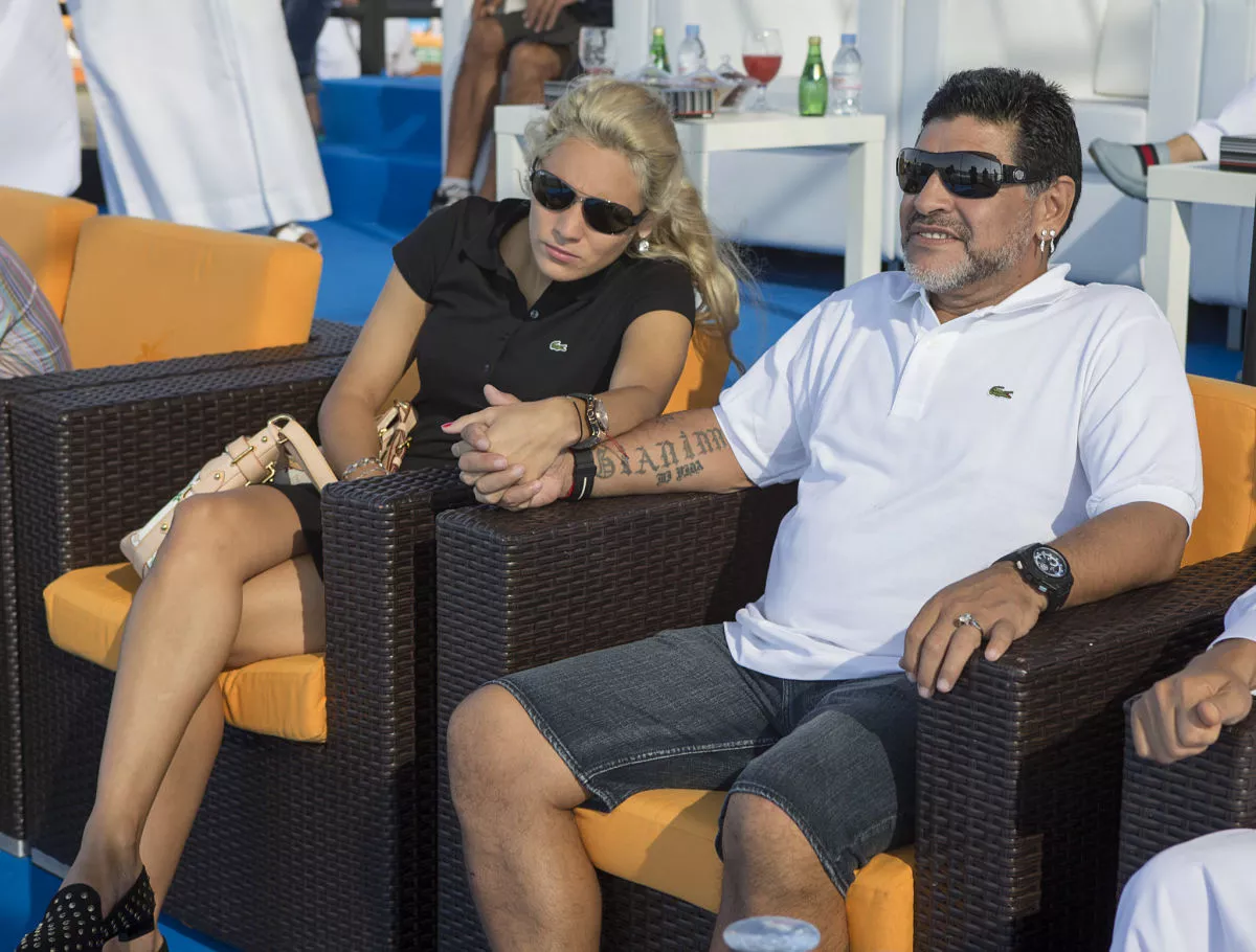 Maradona matrimonio Rocío Oliva