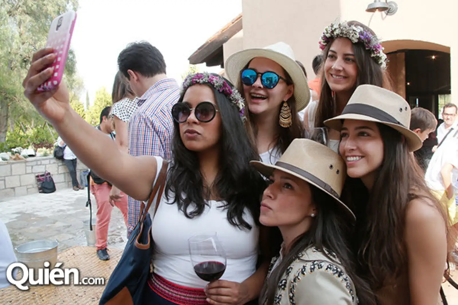 Fabiola Chávez, Emilia López, Mariana Salgado, Ilse Buendía y Carolina Doblado