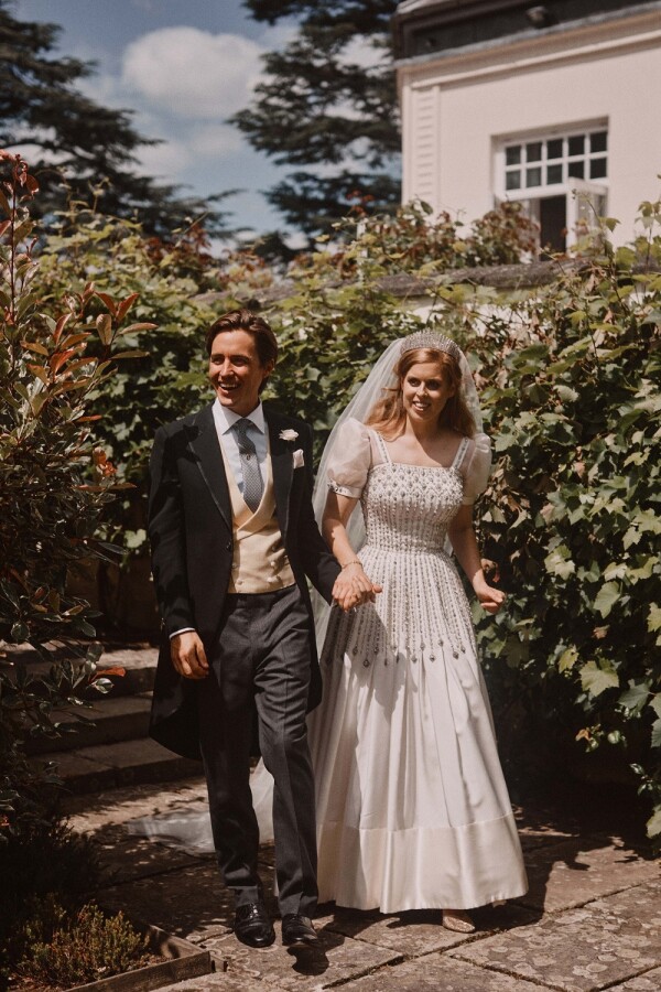 Edoardo Mapelli Mozzi y la princesa Beatriz