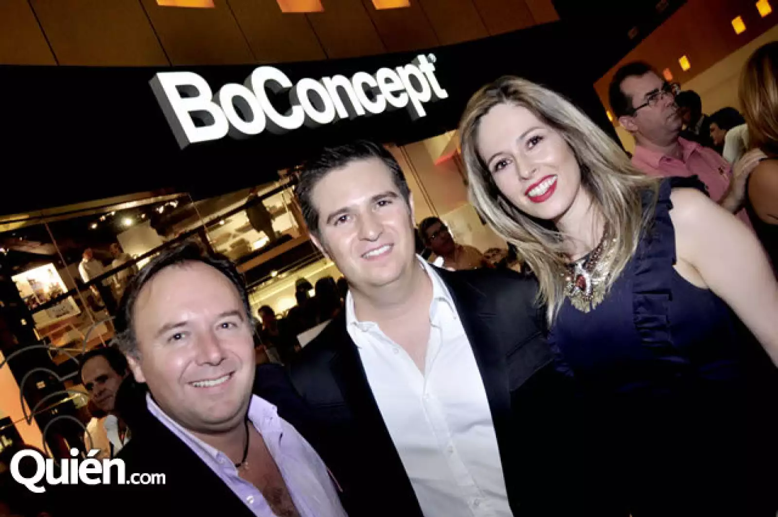 Paul Brunet, Luis Lara y Carmen Valdéz de Lara