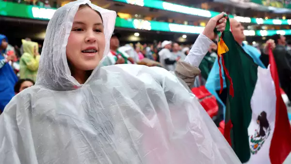 El pronóstico del SMN prevé lluvias fuertes y tormentas eléctricas durante el partido entre México e Inglaterra.