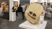 Vista de Zona Maco, la feria de arte más importante de Latinoamérica. 