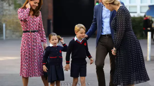 Princesa Charlotte y el príncipe George