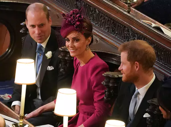 The wedding of Princess Eugenie and Jack Brooksbank, Ceremony, St George's Chapel, Windsor Castle, Berkshire, UK - 12 Oct 2018
