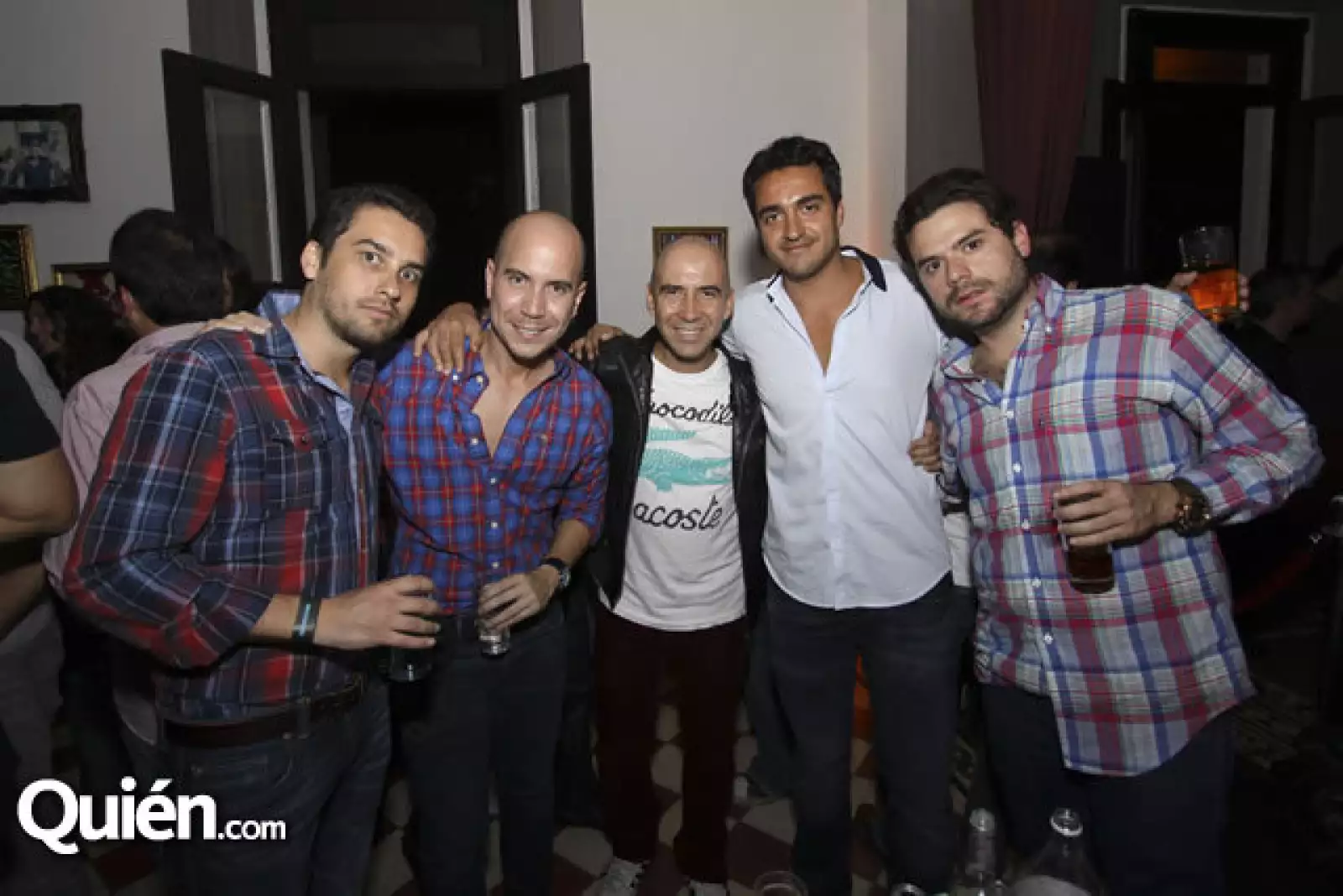 Luis Fernández del Valle, Juan Pablo Partida, Enrique Álvarez, Memo Murguía y Luis Felipe Quijano