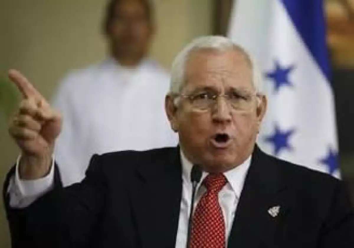 El presidente de facto de Honduras expulsó a los venezolanos de Honduras. (Foto: AP)