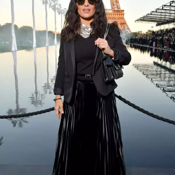 Saint Laurent show, Front Row, Spring Summer 2019, Paris Fashion Week, France - 25 Sep 2018