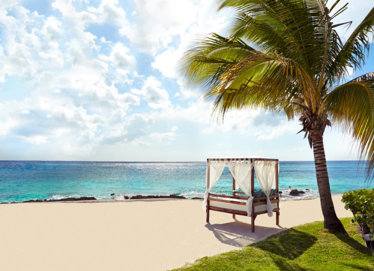 Descansa en la playa de Cozumel