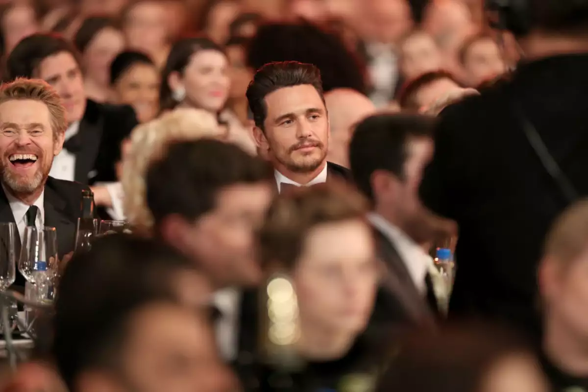 James Franco mantuvo un perfil bajo durante los SAG Awards