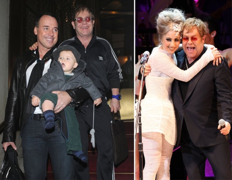 Gaga y Elton John tienen una relación muy cercana, tantos que ambos han dicho que tienen almas similares.