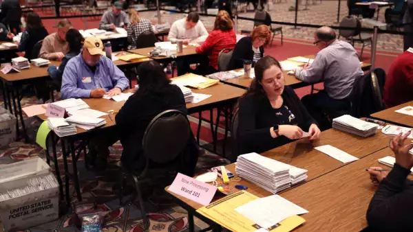 Americans Head To The Polls To Vote In The 2022 Midterm Elections