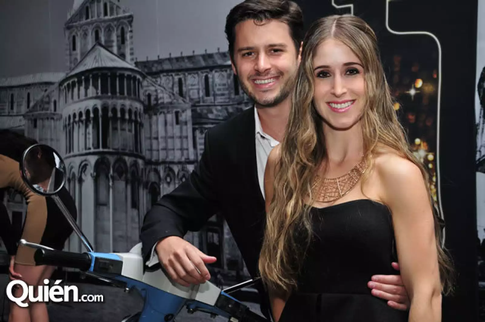 Erick del Río y Adriana Vargas