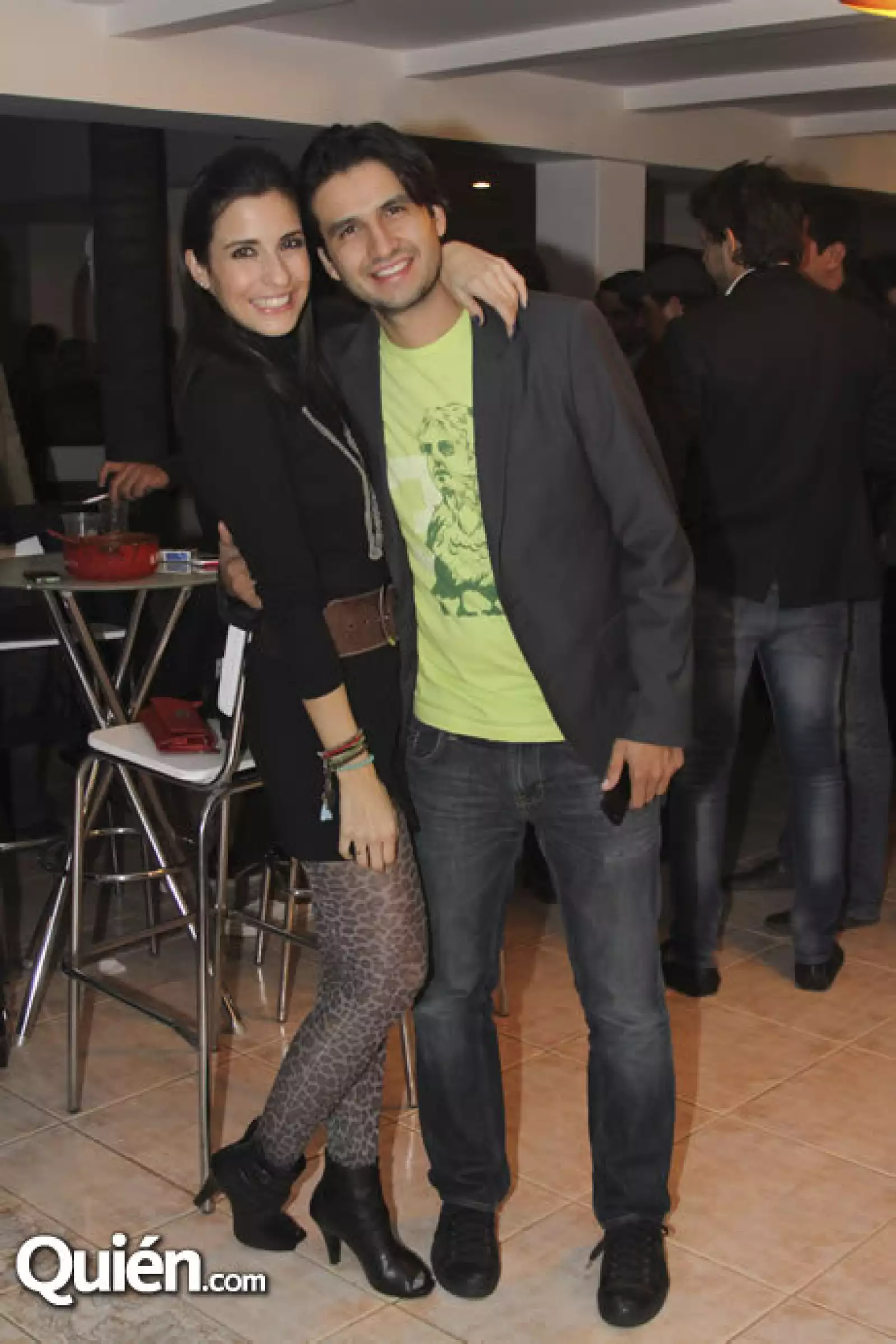 María Belén López y Leonardo Núñez