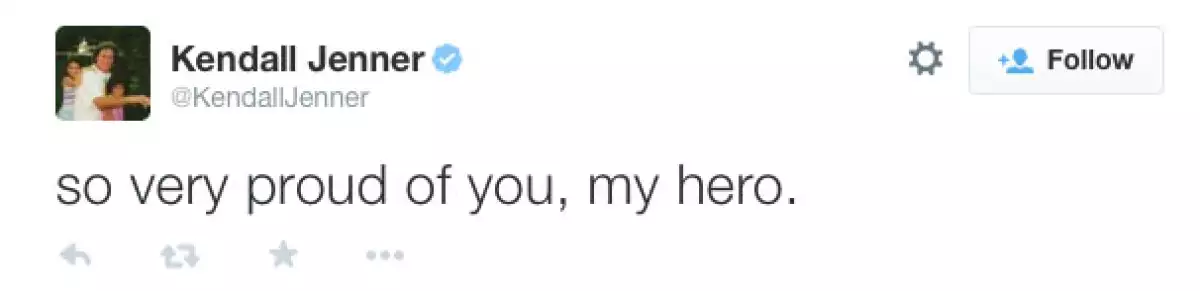 Además, lo llamó su "héroe".