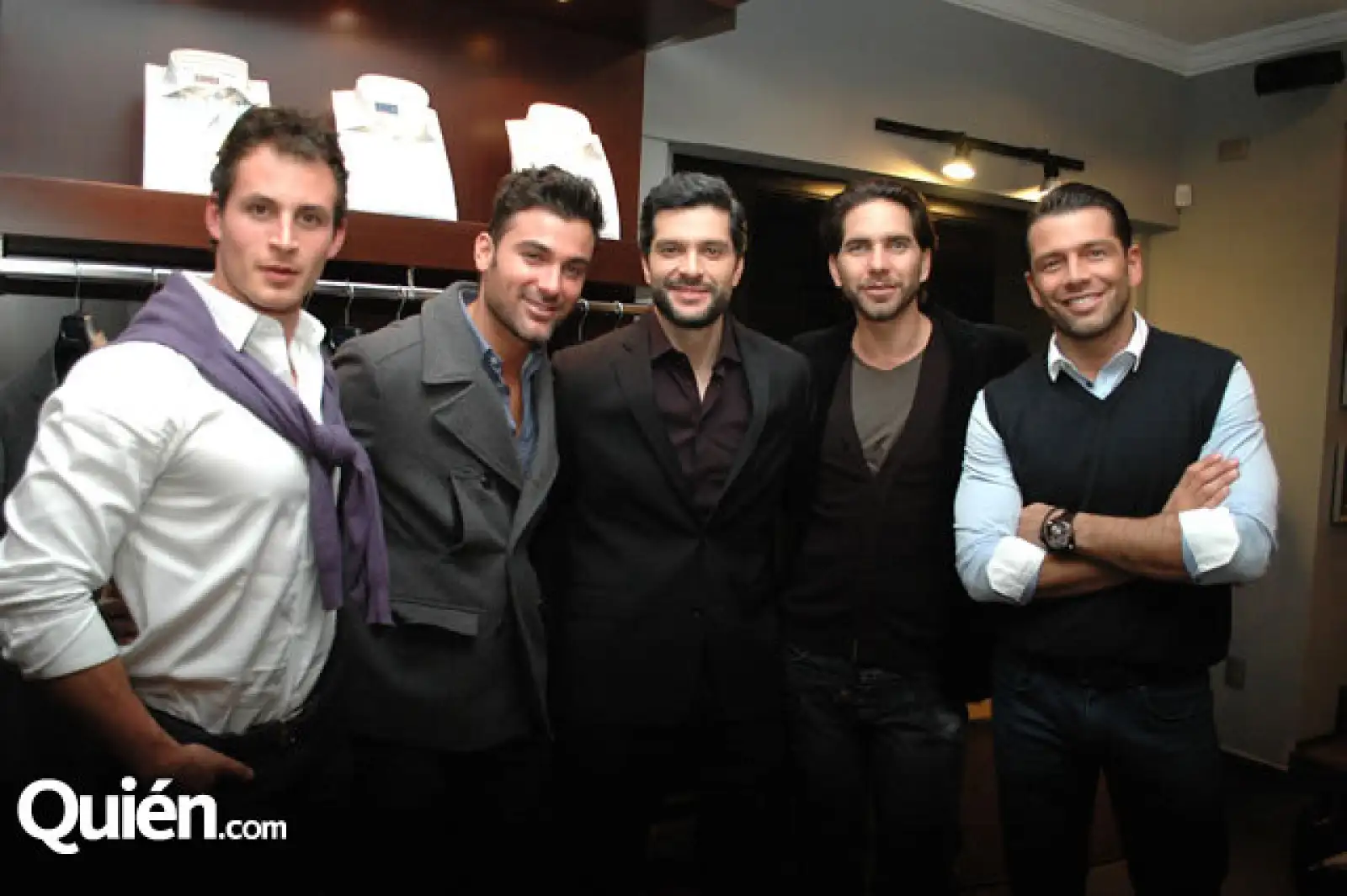 Guillermo de Uslar, Mauricio Mejía, Marcelo Córdoba, Arap Bethke, Federico Díaz