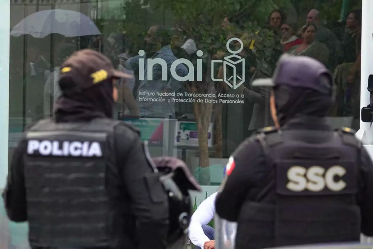 Secretaría Anticorrupción toma posesión del edificio del Inai