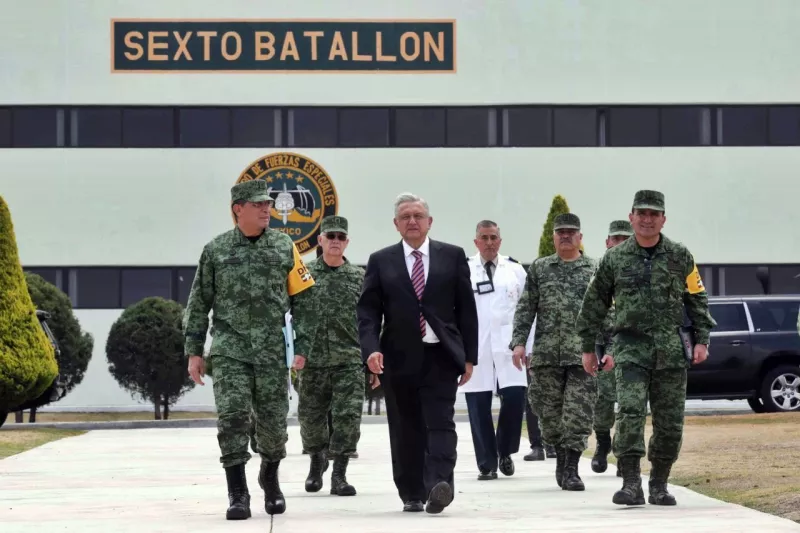 militarización méxico