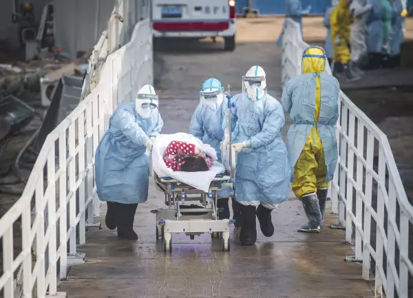 CHINA-HUBEI-WUHAN-HUOSHENSHAN HOSPITAL-PATIENTS (CN)