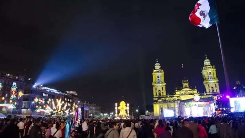 El Zócalo grito
