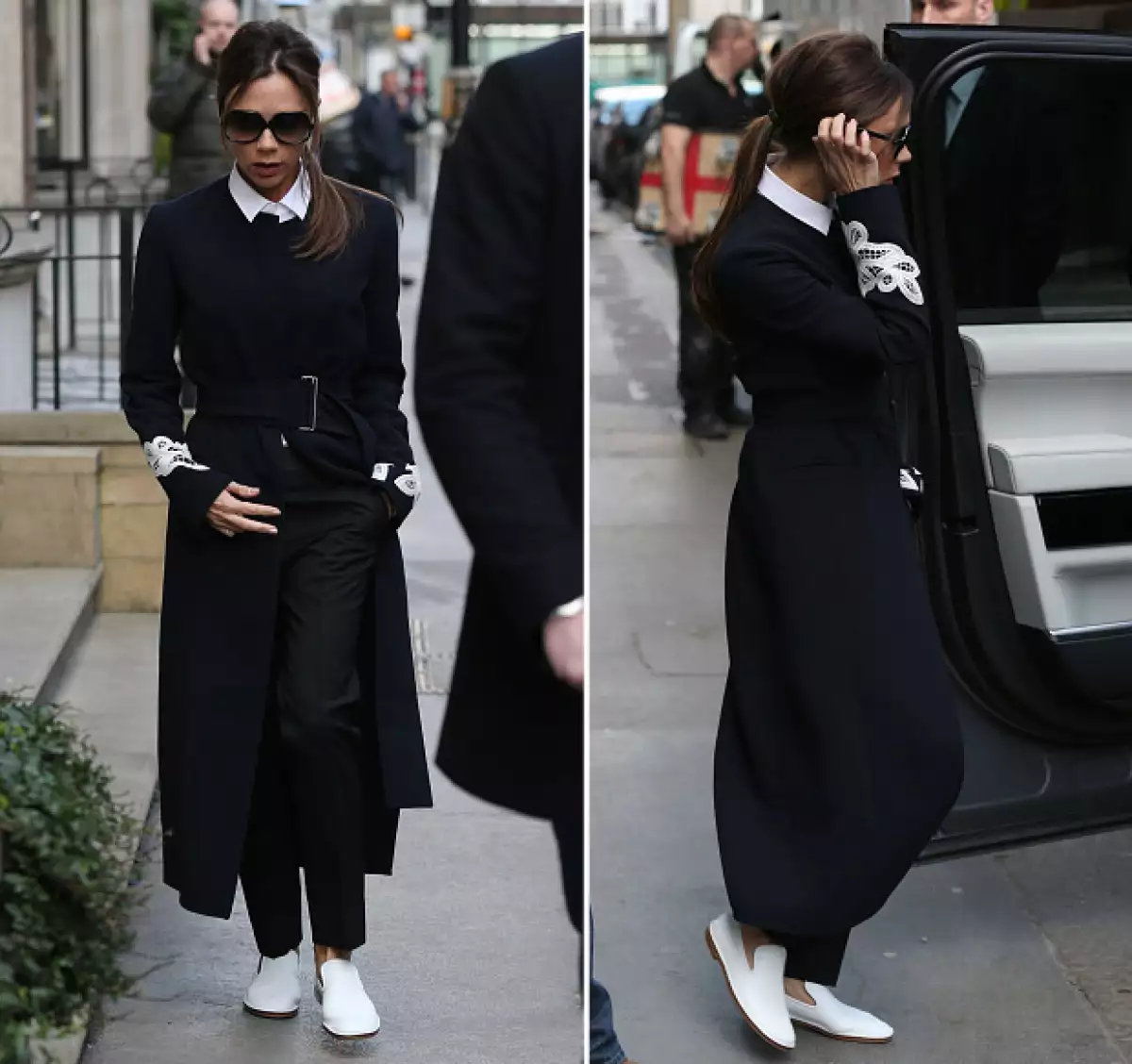 Victoria asegura que ya no puede más con los tacones, por lo que prefiere optar por unos zapatos más cómodos para ir a trabajar.