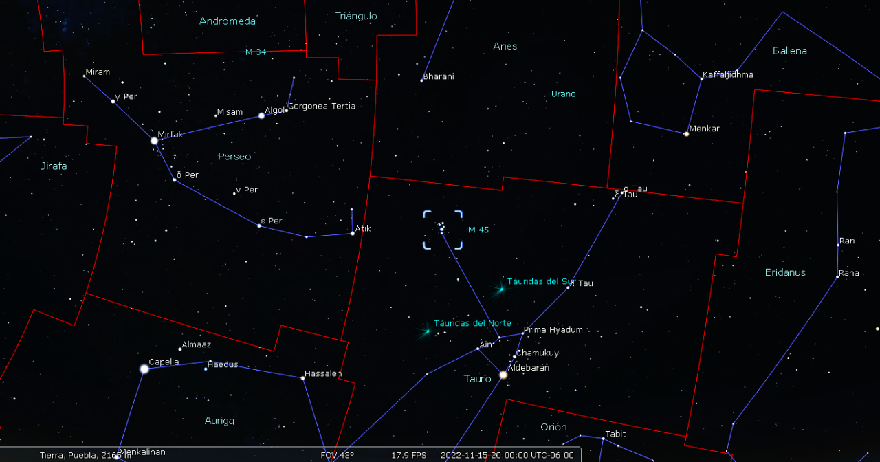 Calendario astronómico noviembre 2023: lluvia de estrellas de las Leónidas y más 2 Calendario astronómico de noviembre 2022: lunas, eclipse y lluvias de estrellas